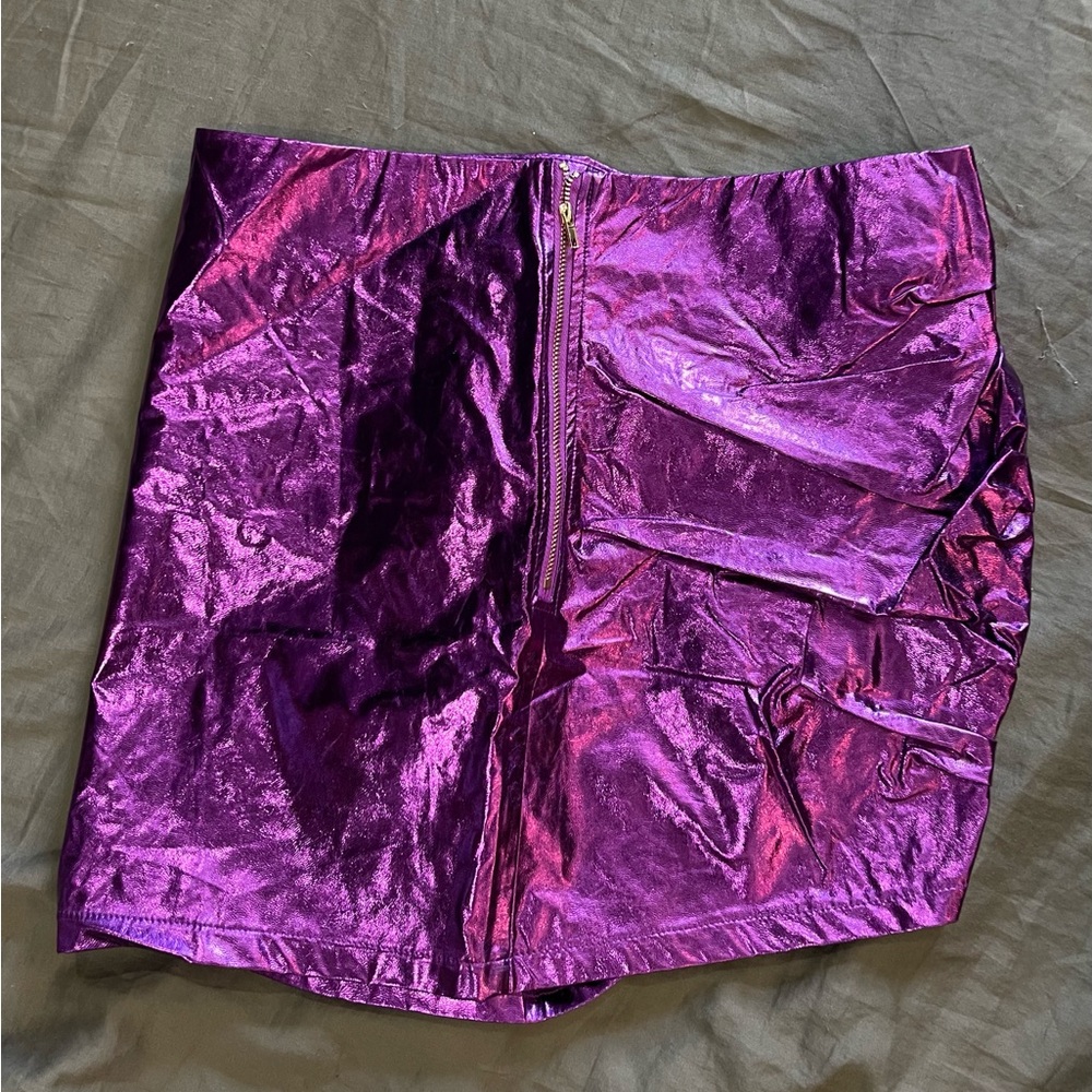 Purple skirt Fashion Nova